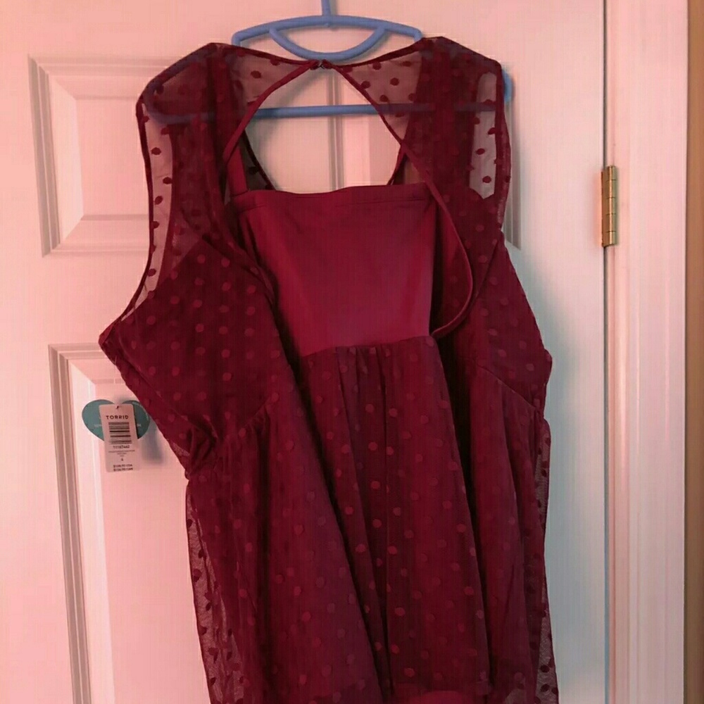 Torrid Vixen Beet Red Swimsuit